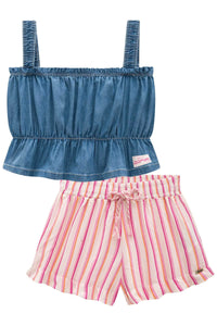 Denim- Strawberry Lemonade Set