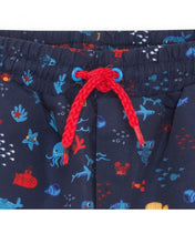 Load image into Gallery viewer, Red Submarine Swim Trunks
