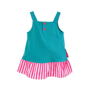 ARP Hot Pink Heart & Stripe Dress