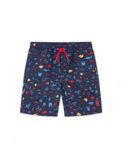 Load image into Gallery viewer, Red Submarine Swim Trunks
