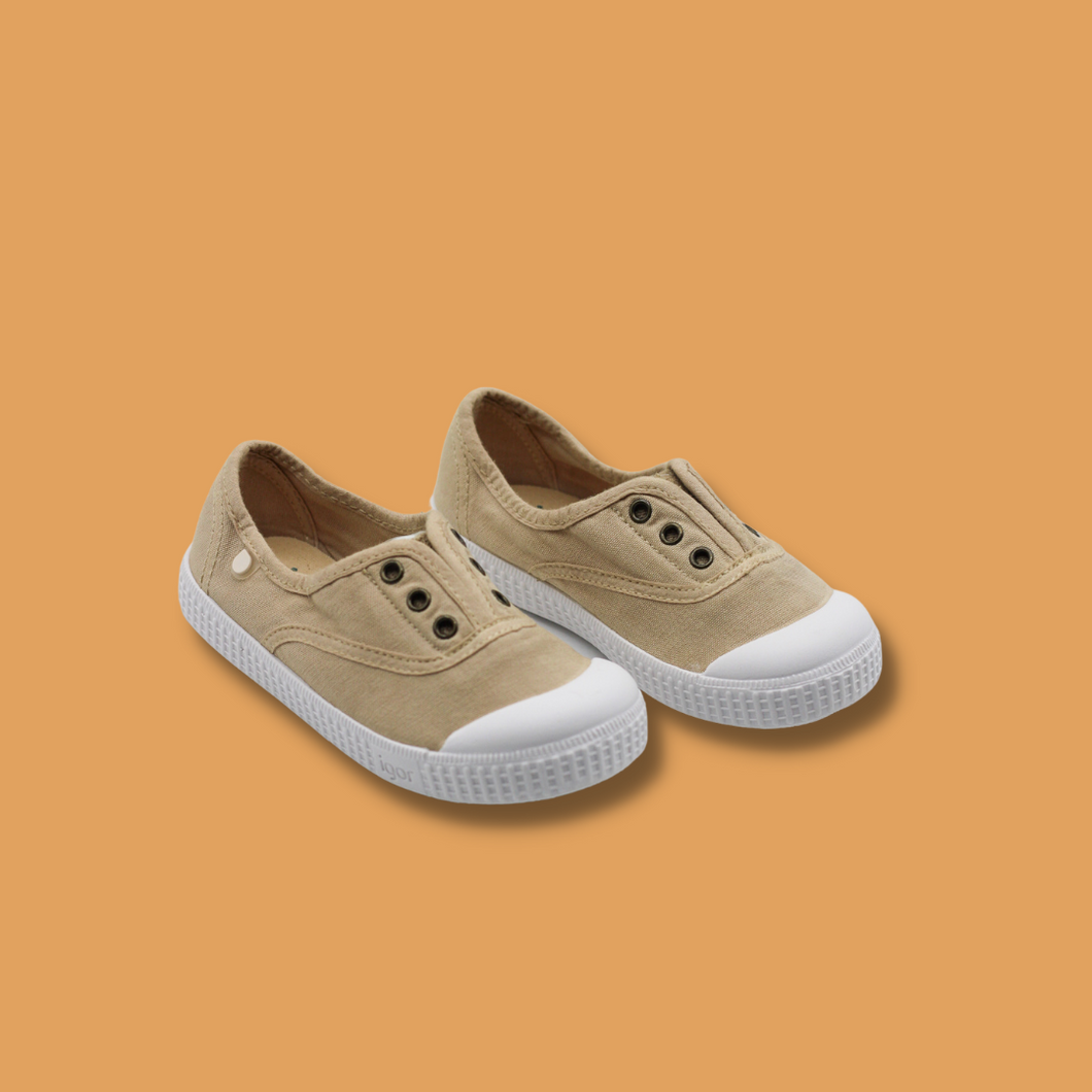 Igor Beige Sneakers Boys & Girls