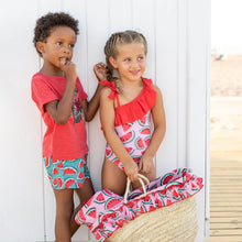 Load image into Gallery viewer, Sugary Watermelon Bathing Suit
